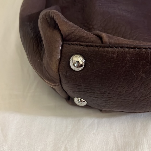 Purple leather Michael Kors bag purse - Picture 3 of 10